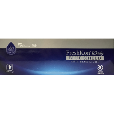 FreshKon Daily Blue Shield 防藍光隱形眼鏡 每日即棄 單光