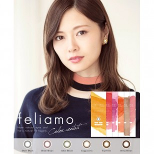 feliamo ShinyBrown日抛10片裝