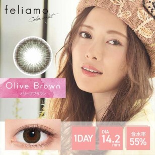 feliamo OliveBrown日抛10片裝