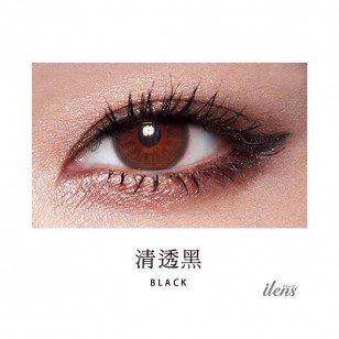 iLens 1-Day Color 清透黑 Black