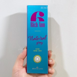 Rich Ann Natural Gray 6片 (日拋)