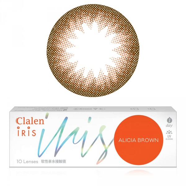 Clalen Iris Alicia Brown 夢幻啡 單光 Clalen Iris Alicia Brown 夢幻啡 單光