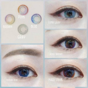 LENS-TOWN Luna Prism Grey (季拋)
